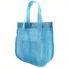 Trousse de toilette à main Grande taille Sac de bain Sac en maille Sac de rangement pour jouets de plage Sac de rangement à grille divers