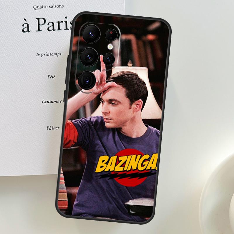 The Big Bang Theory Phone Case For Samsung Galaxy S24 Ultra S9 S10 S20 S22 S21 Plus S23 FE S25 Ultra Cover Shell