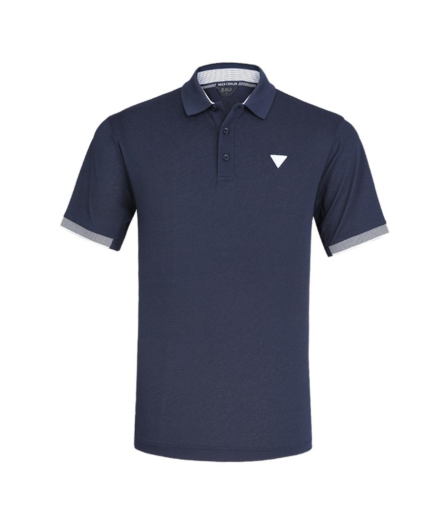 2ELA Coolstival Men'S Pk Collared Short Sleeve T-Shirt 5 Colors (Type B)