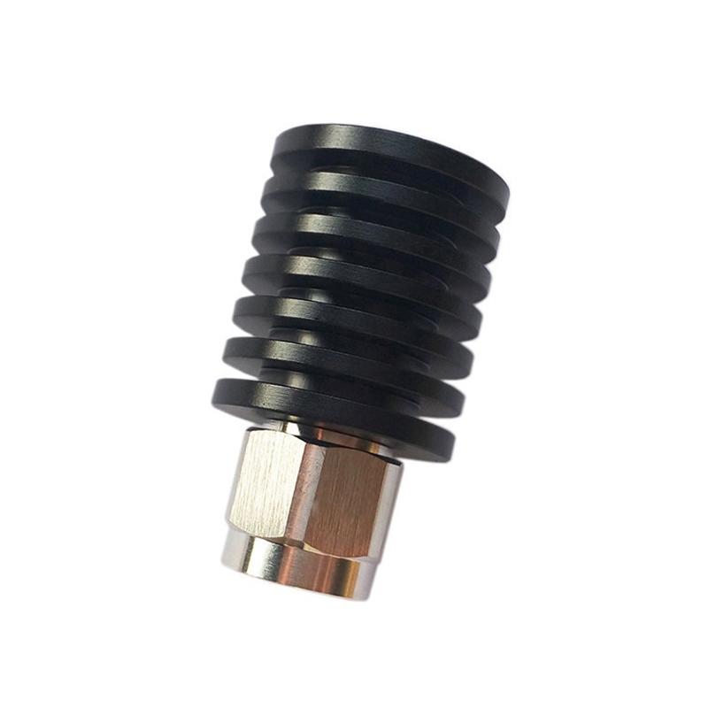 10W N Male RF Coaxial Termination Dummy Load 3GHz 50Ohm Nickel Plated for Signal Generator Parameter Calibration