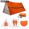 מקלט חירום הישרדות Bivy Tube ערכת אוהל שמיכה תרמית SOS שק שינה ציוד הישרדות עמיד למים