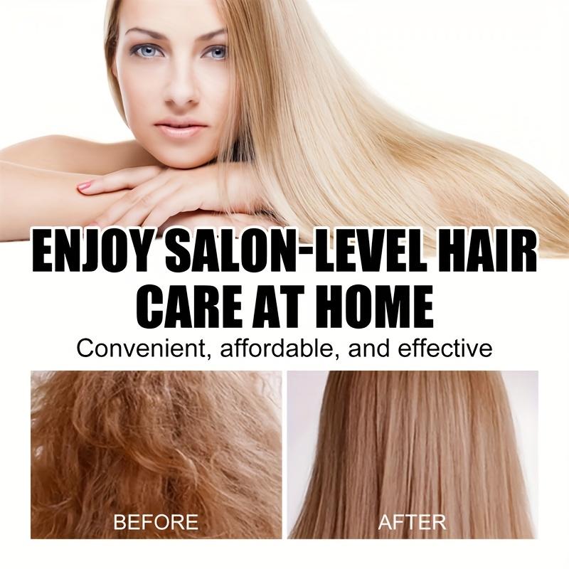 Keratin Intensive Moisturizing Hair Mask - Soften and Smoothes Hair, Perming and Dyeing Damaged, Dry and Frizzy Hair - Professional Hair Care Cream