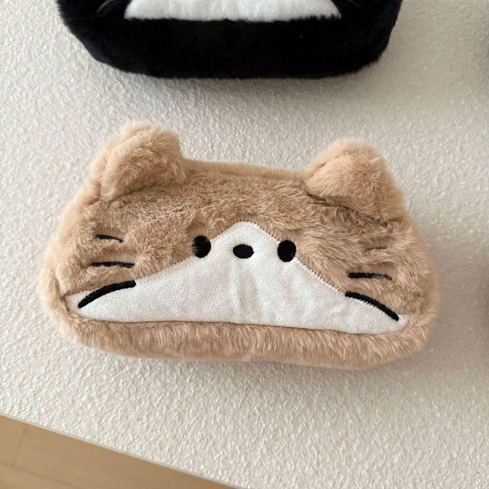 Large Capacity Pencil Case Cat Pen Pouch Funny Stationery Bag  Gift