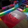 Nottingham Forest Football Design Crystal Velvet Carpet Cozy Non?Slip Printed Rug For Bedroom Living Room Entrance