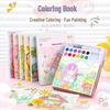Children's Gouache Watercolor Doodle Set with DIY Pigments and Sticky Notes
