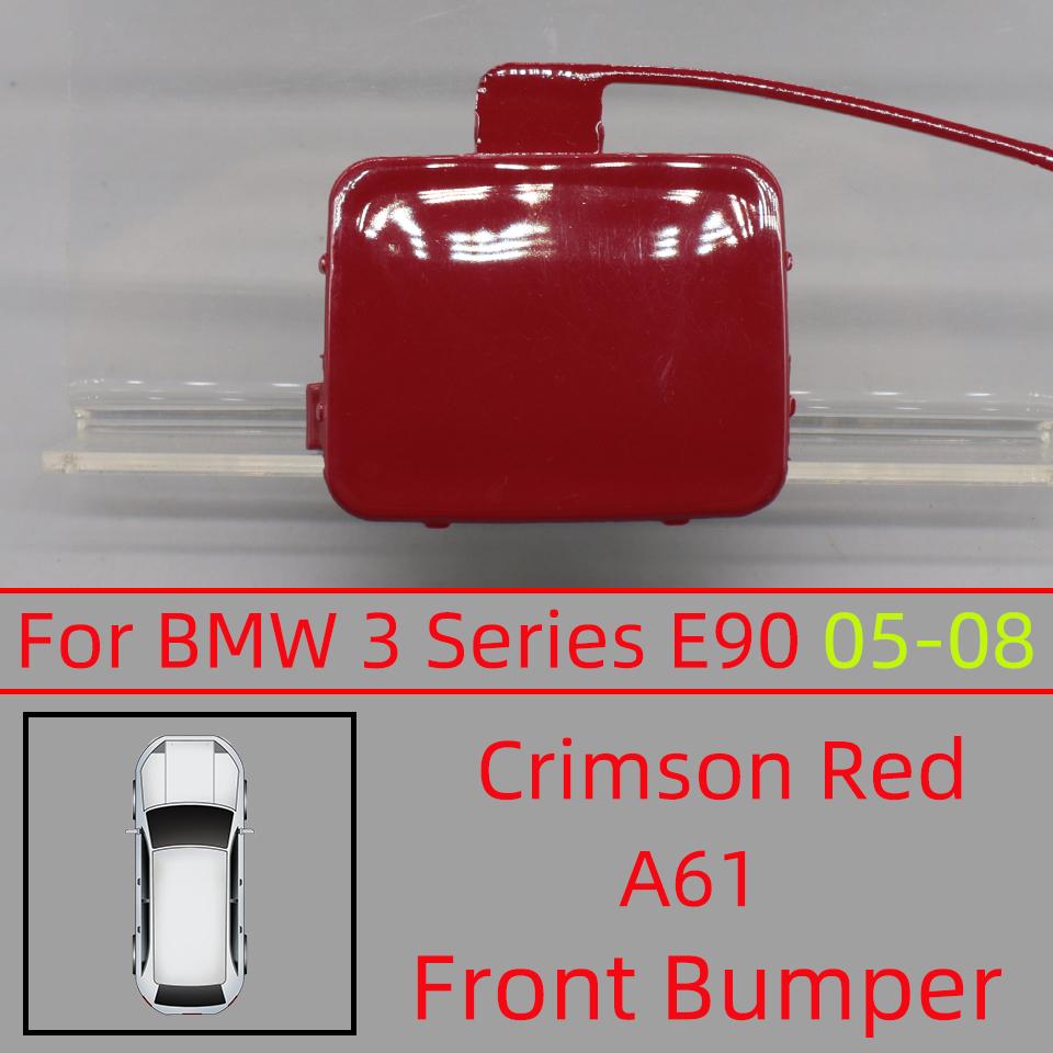 Front Bumper Towing Hook Cover Cap For BMW 2005-2008 E90 E91 318 320 325 330 High Quality Tow Garnish Trim Hitch Lid Painted