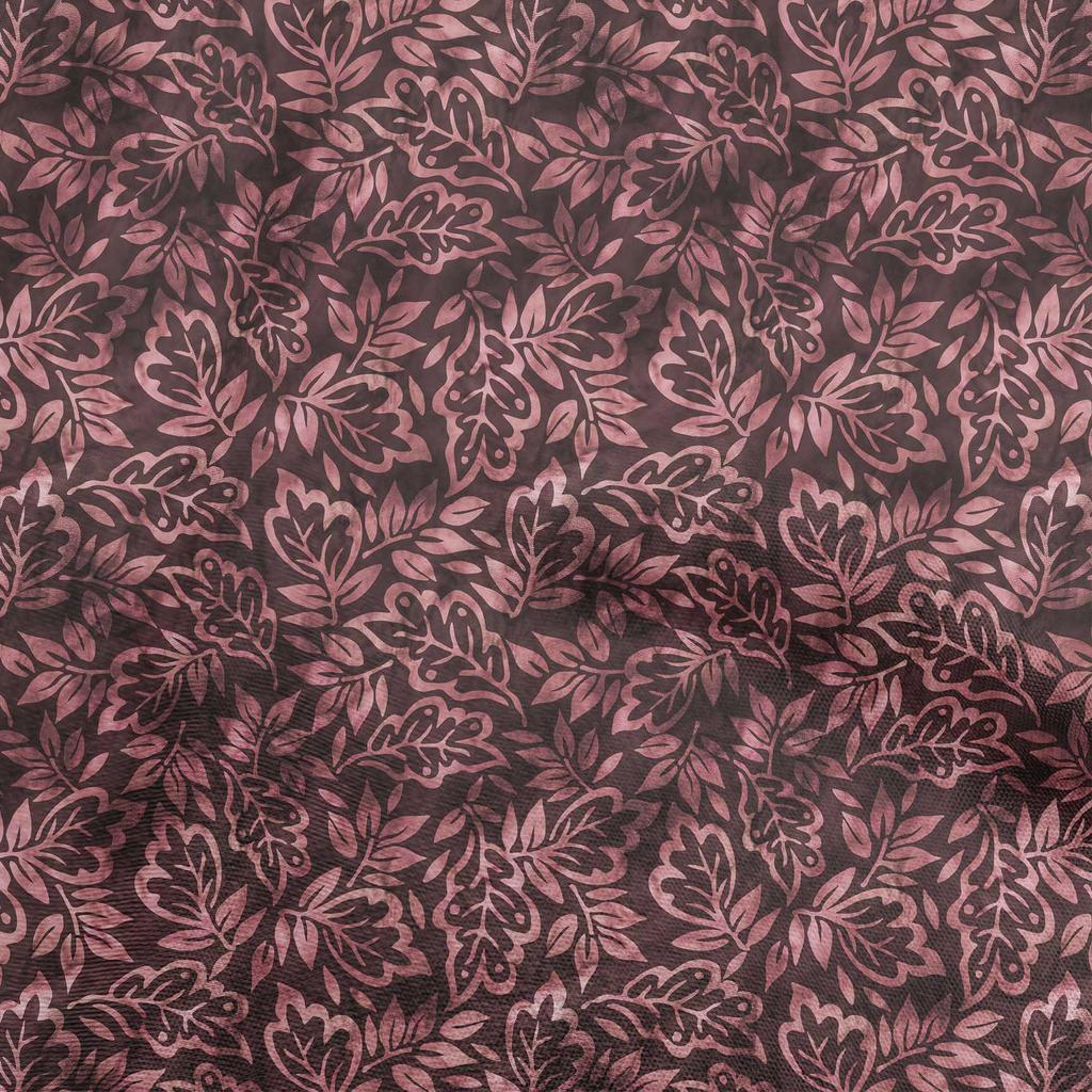 oneOone Cotton Flex Dark Green Fabric Jacobean Leaf Sewing Material Print Fabric By The Yard 40 Inch