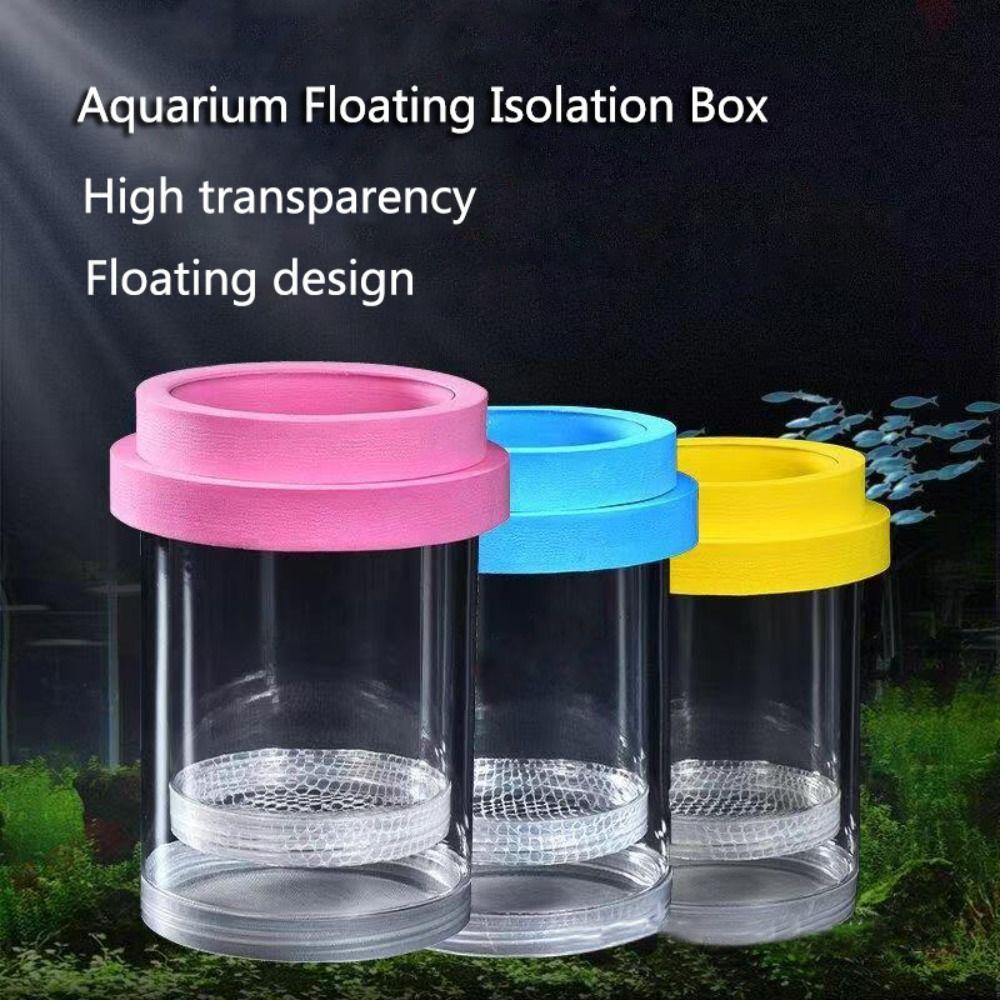 Plastic Mesh Floating Fish Breeding Isolation Box Fish Hatchery Incubator Breeder Box Fish Tank