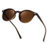 Polarized for UV400 Round B1327 [FEISEDY] Sunglasses, Ultra-lightweight (21g), Stylish, Popular, Driving, Hiking, Fishing, Travel, Protection, Unisex,