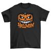 Läskig Halloween_276 Jack O' Lantern T-shirt - Rolig och Gourd-geous! Unisex des
