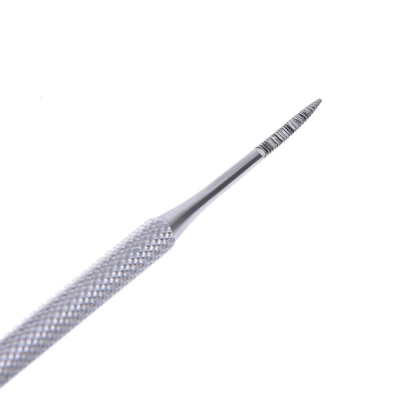 1Pcs Double Ended Pedicure File Satin Edge Ingrown Toe Nail Lifter