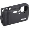 Nikon szilikon tok CF-CP3 BK Fekete (Nikon COOLPIX W300 digitális fényképezőgéphez)