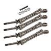 For Traxxas 1/10 Slash 4x4 SLA017 SLA018 Metal Front and Rear Drive Transmission Shaft