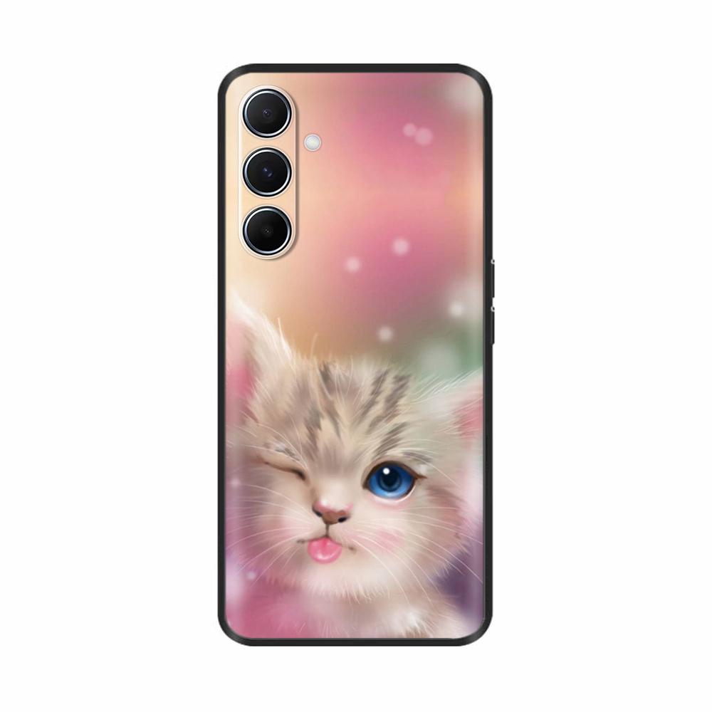Für Samsung Galaxy A26 5G Hülle Luxuriöses Weiches Schwarzes Silikon Bumper Handytaschen für Samsung A26 5G Hüllen Rückseite Coque Funda Capa