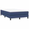 Maison Exclusive - Lattenrost mit blauem Matratze 120x190 cm Stoff