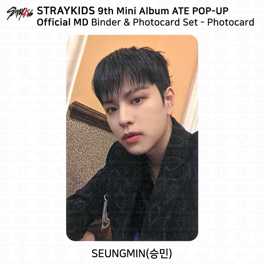 Stray Kids 9. Mini-Album ATE POP-UP MD Binder Fotokarte KPOP