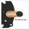 Suport Portabil pentru Boxe Metalic Organizator de Birou cu Picioare din Lemn Anti-Alunecare pentru Boxele B&W Formation Wedge