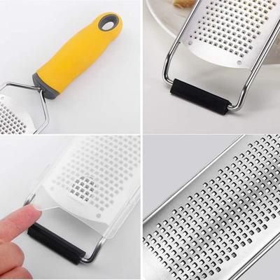 Stainless Steel Cheese Grater Lemon Grater Chocolate Cheese Grater Multi-function Kitchen Gadget