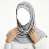Soft Elastic Instant Hijab Cap Stretchable Head Wrap Hat Fashion Pull on Hijab  Daily Wear