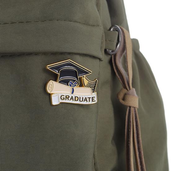 Yousheng Graduation Brooch Bachelor Hat Shape Graduation Photos Pin Finishing Touch Suit Lapel Badge Graduation Season