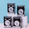 Super loud retro bell alarm Panda clock bedroom nightlight mute clock ornaments creative gifts students bedside clock.