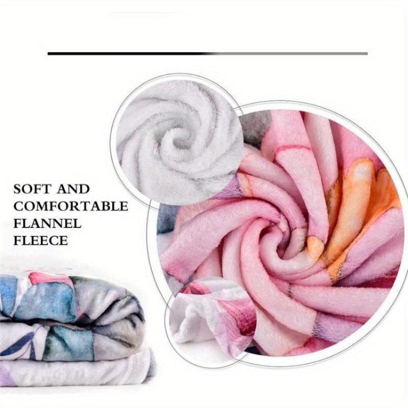 Nordic Mythology Flannel Blanket Soft All-Season Throw, Design for Camping, Car Travel, Hiking Sofa, Bed, Office Perfect Gift for Parties