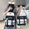 New College Style School Bag Girls Junior High School Backpack Korean Version Elementary School High School Backpack Mori Versatile School Bag