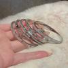 Light luxury high-end sense slightly inlaid diamond bracelet women's fashion simple titanium steel non-fading bracelet couple versatile jewelry
