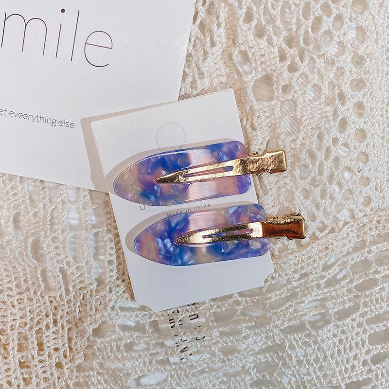Simple Solid Color No Bend Seamless Hair Clips Side Bangs Barrette Makeup Washing Face Accessories Girls Styling Hairpins