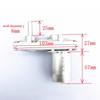 7-Type 555 Geared Motors Metal Gear DC Geared Motor 12V 24V Reciprocating Mechanism Eccentric Wheel Accessories