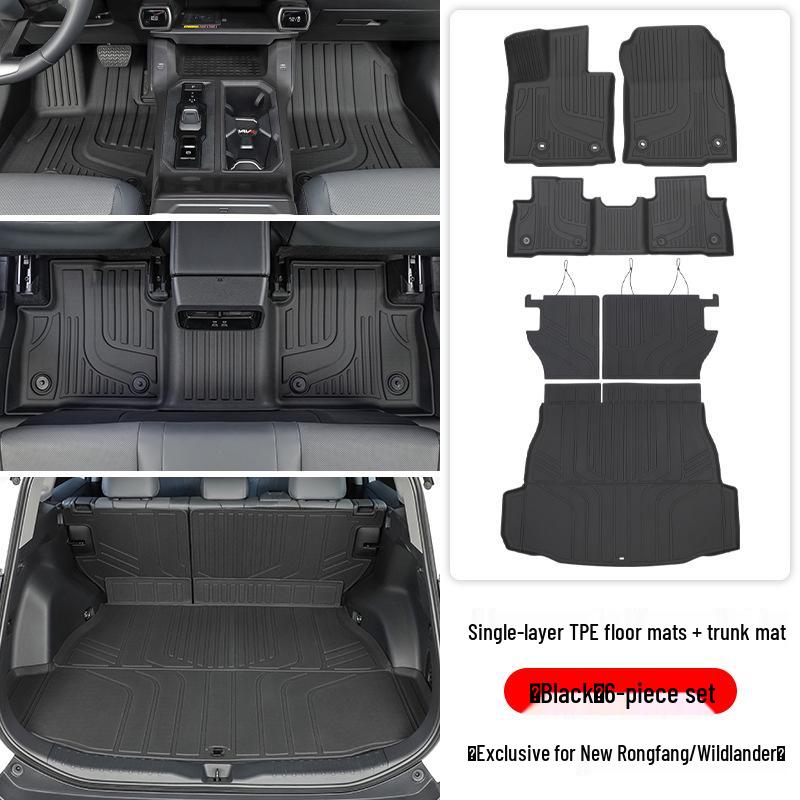 Toyota RAV4 2026 TPE Car Floor Mats & Interior Accessories Set