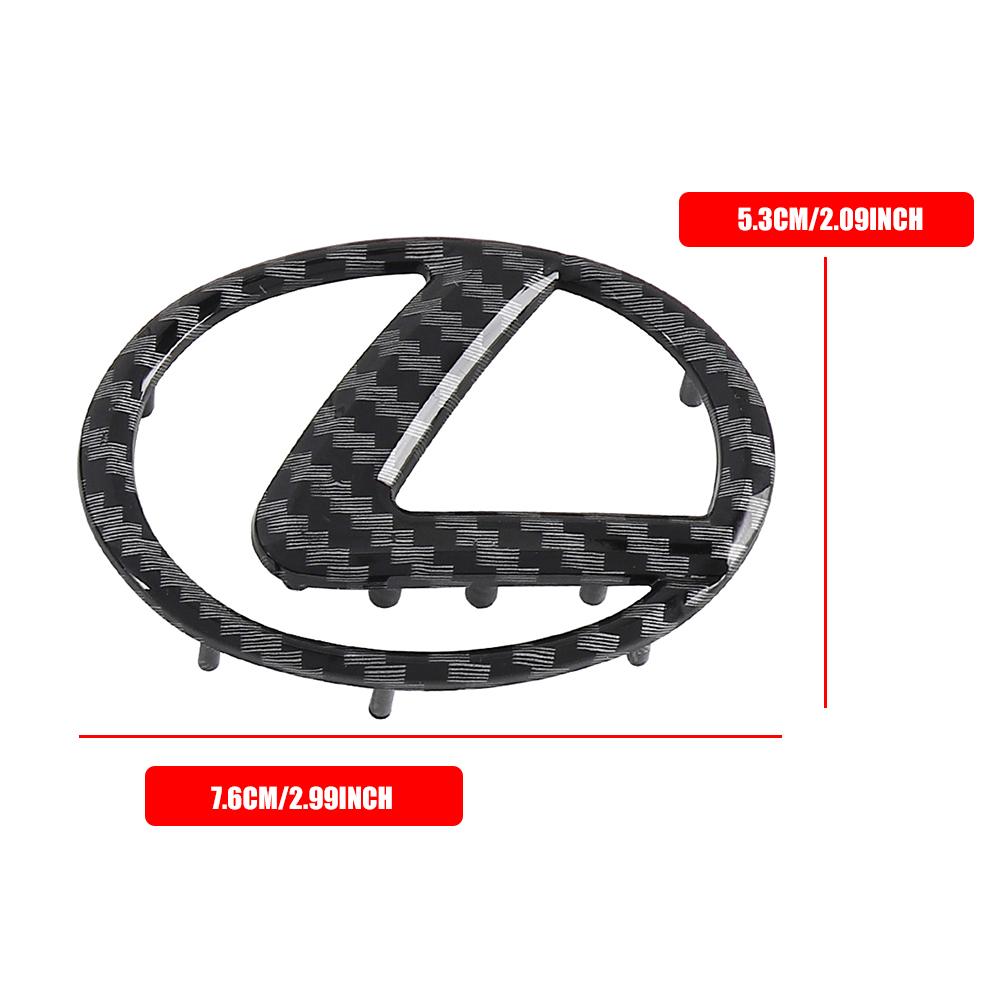 Interior Stickers ABS Car Steering Wheel Logo Emblem Sticker Decals Buckle For Lexus LS GS GS300 GS350 GS400 GS430 GS460 GS450h EC4