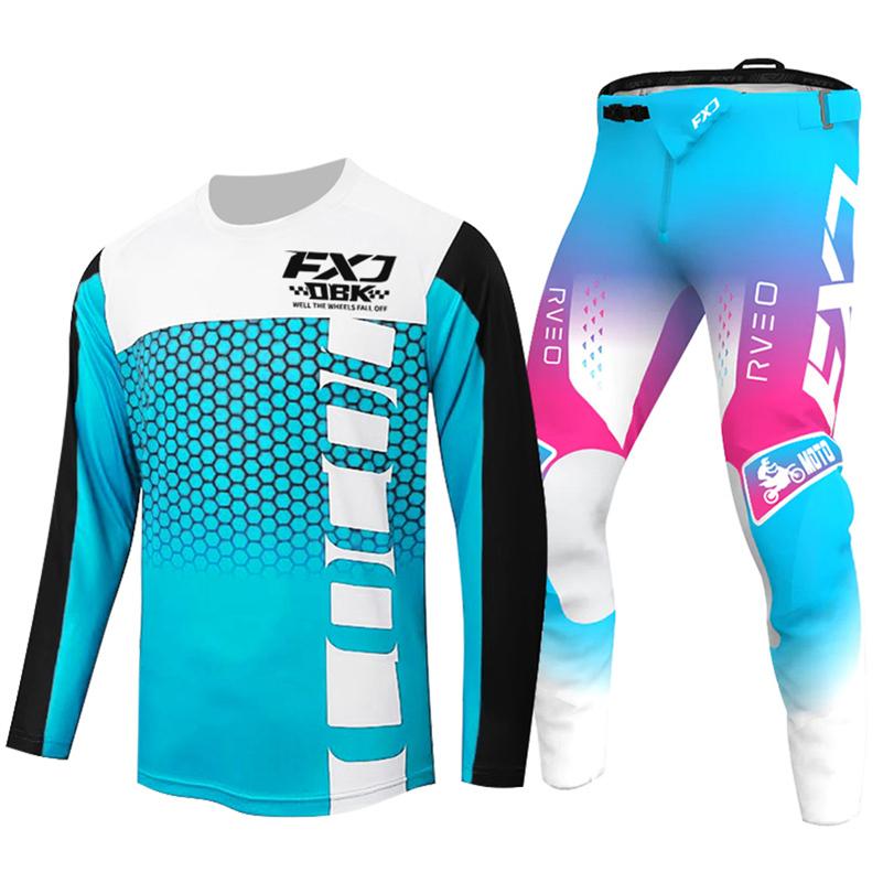 Motocross Gear Set for Kids 4 5 6 7 8 9 10 11 12 13 Years Youth Child Motorcycle Boy Girl Jersey Pant Kits Racing Suit Off-road Enduro MX MTB