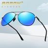 Fashion Brand Design Metal Frame Polarized Sunglasses Outdoor Accessories Classic Anti Glare Sports Driving Glasses Men Gifts