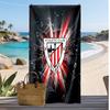 Πετσέτα Παραλίας Ποδοσφαιρική Εκτύπωση Athletic Bilbao, Μεγάλη Μαλακή Πετσέτα Γρήγορου Στεγνώματος για Παραλία Κάμπινγκ Κολύμπι