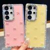 Samsung Galaxy A57 Glitter Rhinestone Bow Phone Case