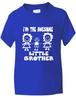 Awesome Little Brother Of 2 Sisters Present Funny Kids T shirtAge 1-13