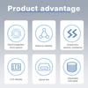 1KG 5KG 10KG High Precision Balance Lab Analytical Balance Scale Kitchen Jewelry Electronic Weighing Scales with RS232 Port
