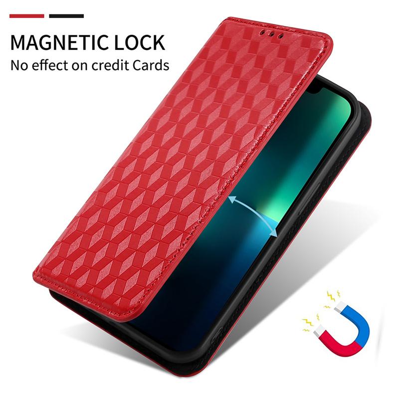For Oukitel C65 Pro C65 Stereoscopic Lines Flip Wallet Skin PU Case Purse Oukitel C61 C61 Pro C60 C60 Pro 3D Magnetic Phone Cove