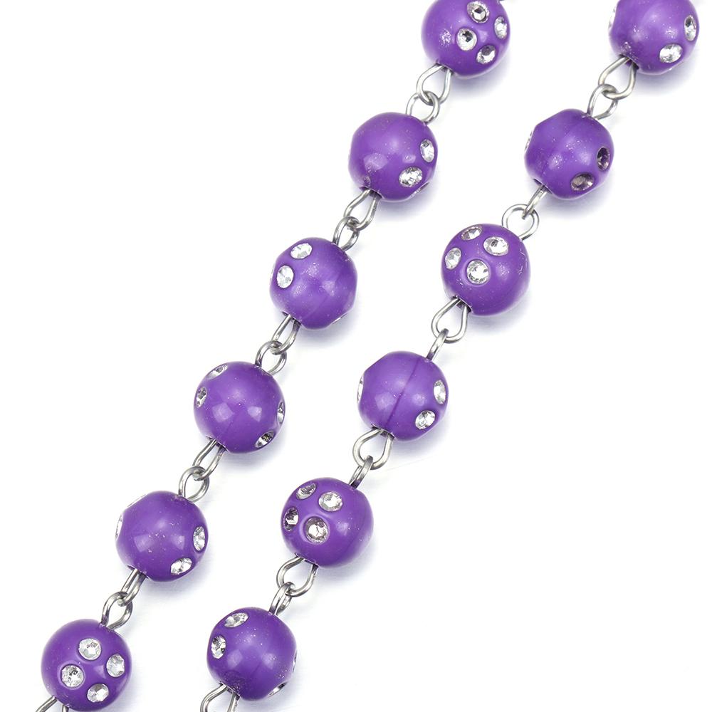 1 PC New Necklace Set Gifts Various Styles Rosary Beads Cross Rosary Catholic Necklace
