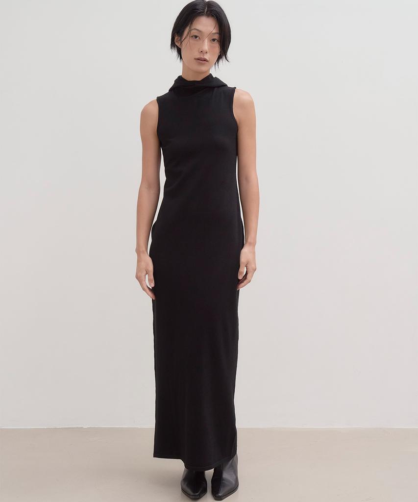Wenio Knit Hooded Dress
