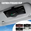BBIB4 Car Glasses Frame Sun Visor Sunglasses Storage Fastener Holder For S Octavia 2 3 Fabia A7 Rapid Superb Kamiq Kodiaq VII
