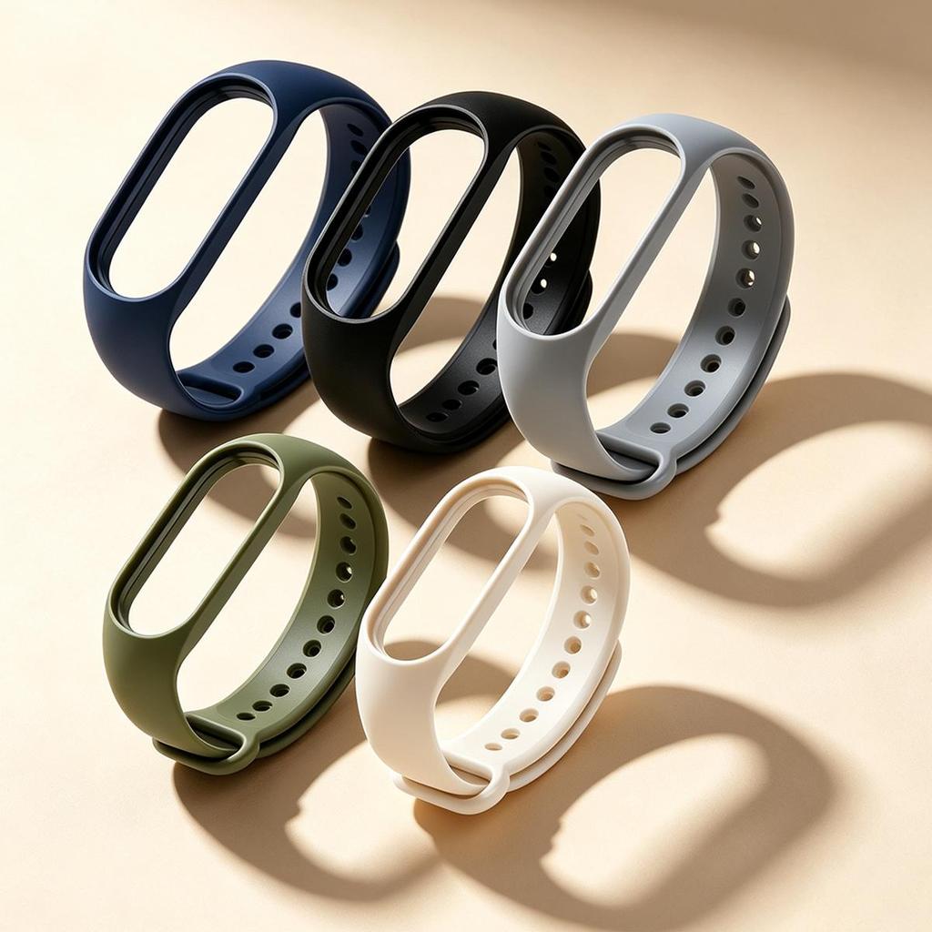Bracelet pour Mi Band 6 5 4 3, Bracelet de Sport en Silicone, accessoires