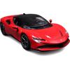 Bburago 1:24 Scale Ferrari SF90 Stradale Diecast Car Model, Red