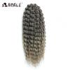 Edles Häkelhaar Locken Haar Wasserwelle 24 Zoll 300g Ombre Blond Twist Häkelhaar Zopf Haar Deep Wave Flecht Haarverlängerung