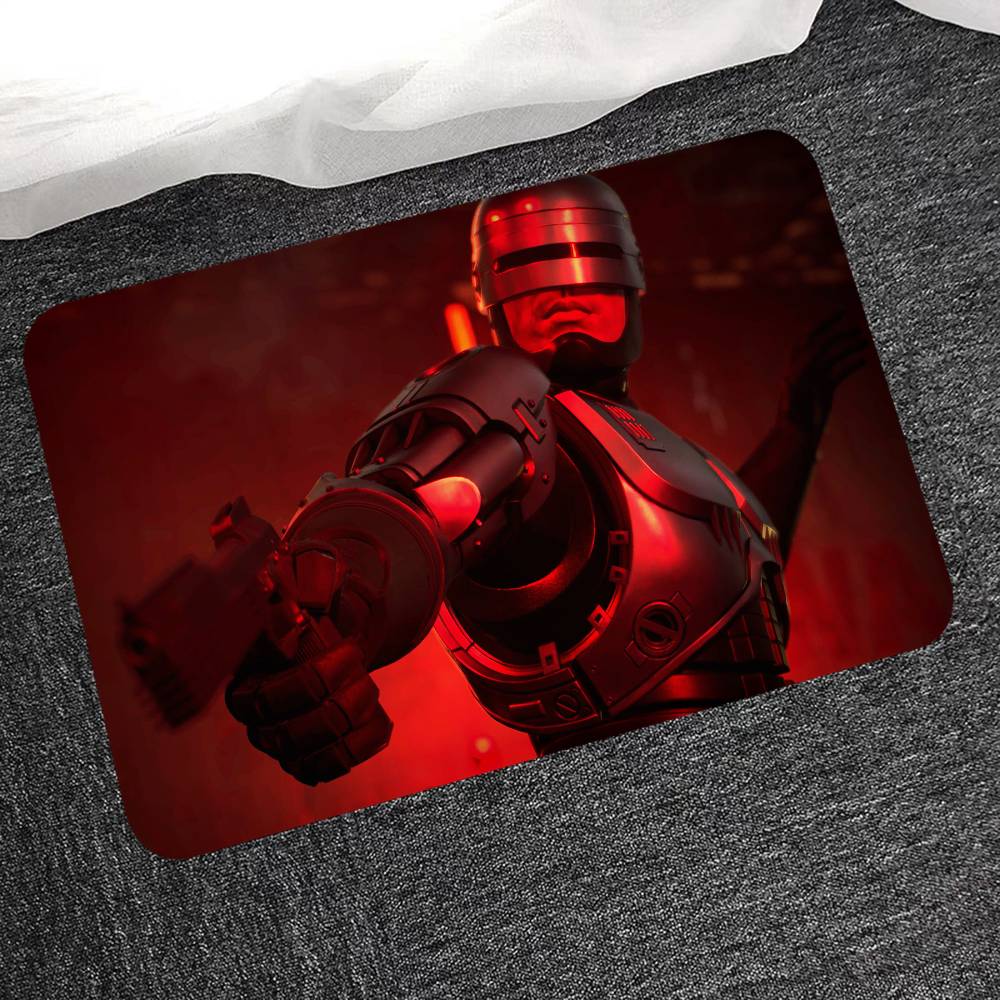 Action Film R-Robocop Bathroom Mat Kids Room Bedroom Decoration Balcony Anti-Slip Doormat Living Room Welcome Rug