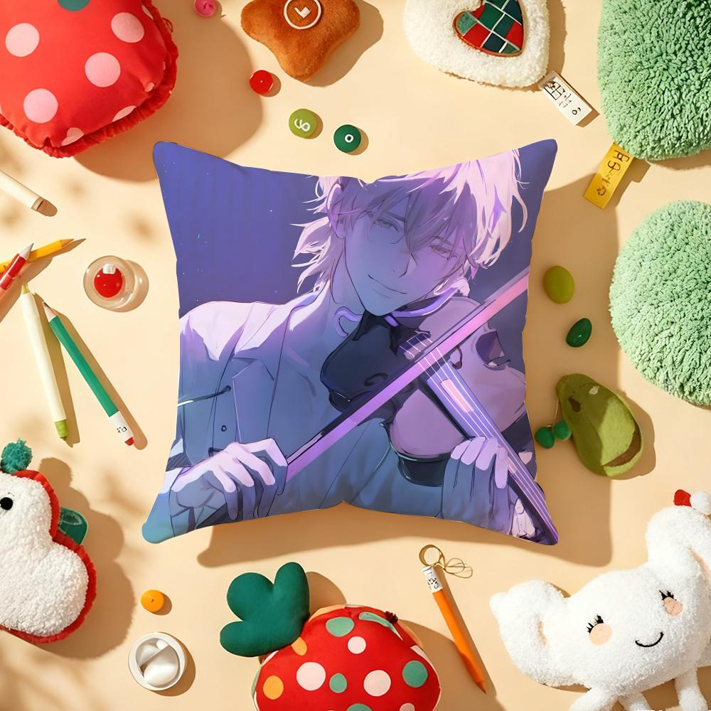 AAlien SStage Luka Cool Anime Boy Pillow Case Plush Fabric Soft DoubleSided Printed Sofa Warm Winter Home Gift Cushion Cover