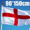 Nuova bandiera dell'Inghilterra da 3 x 5 piedi, bandiere con croce di San Giorgio, occhielli inglesi, giorno di calcio e rugby