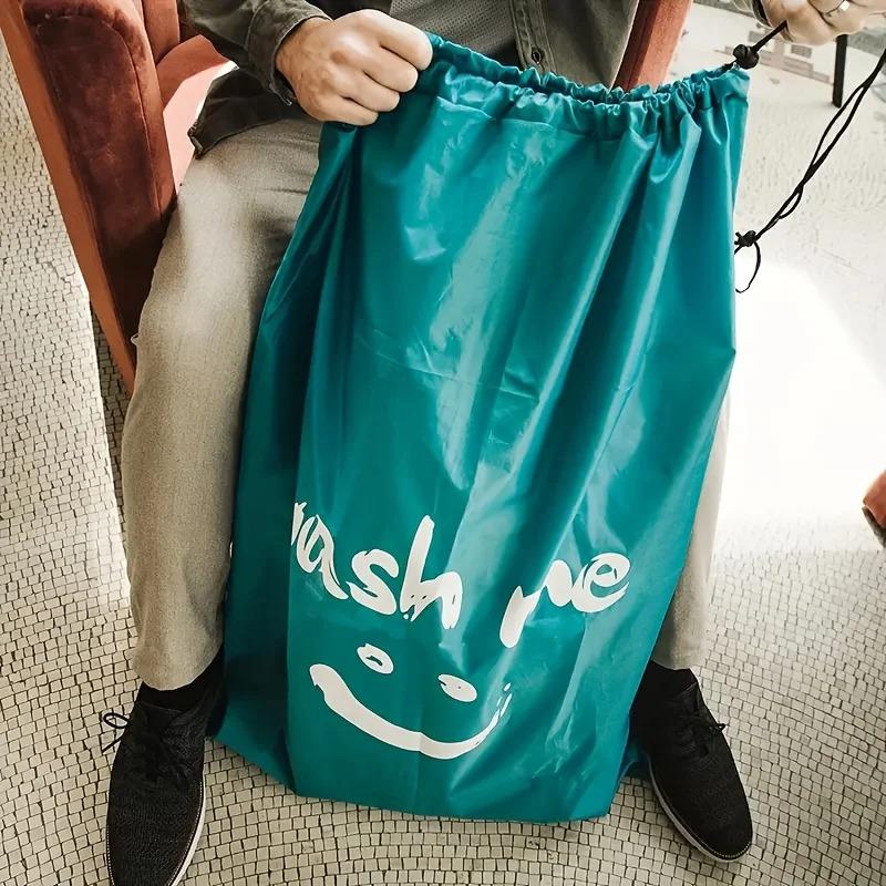 1pc Travel Laundry Bag, Dirty Clothes Organizing Bag, Large Multi-functional Bundle Bag Outdoor Storage Bag