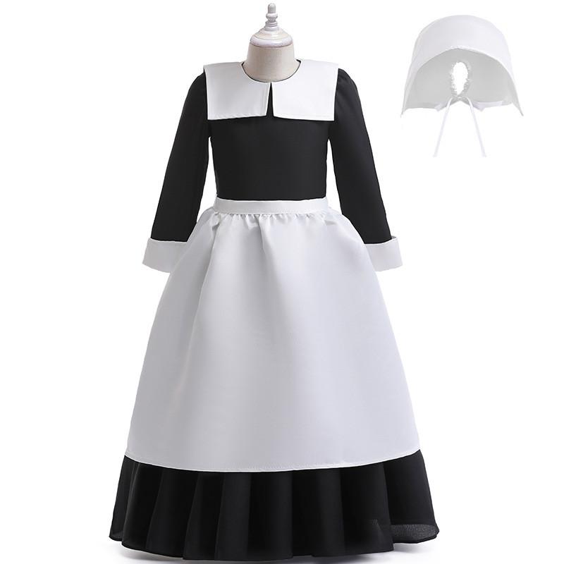 Wednesday Adams Family Wednesday Costume Dress With Polyester Material For Teens